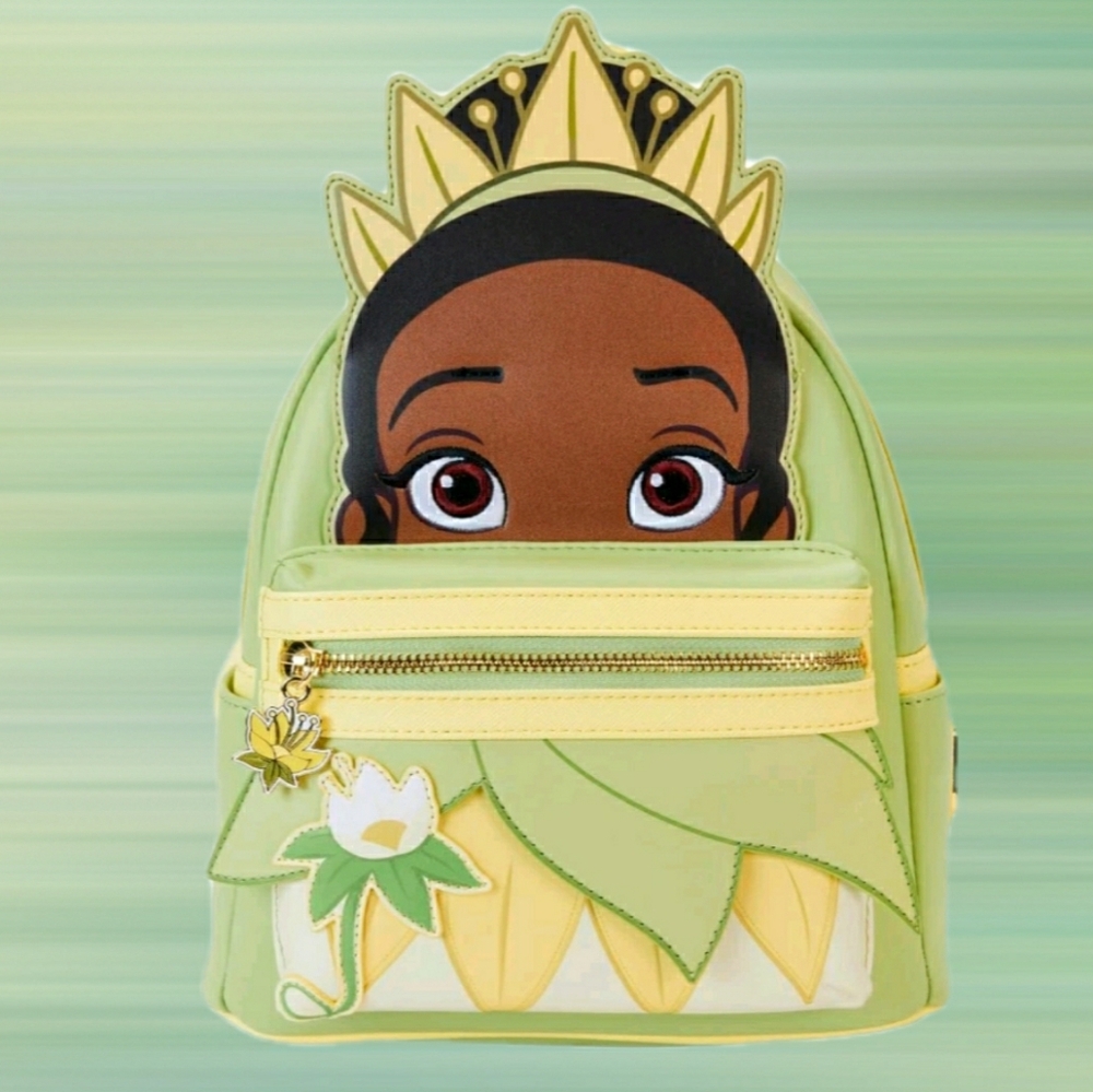 💫💚💛💫NWT Princess Tiana Loungefly, Authentic!💫💚💛💫